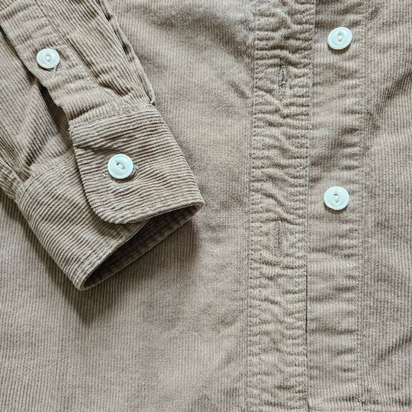 Paynter Jacket Women’s French Corduroy Workshirt - Oat - Picture 4 of 7